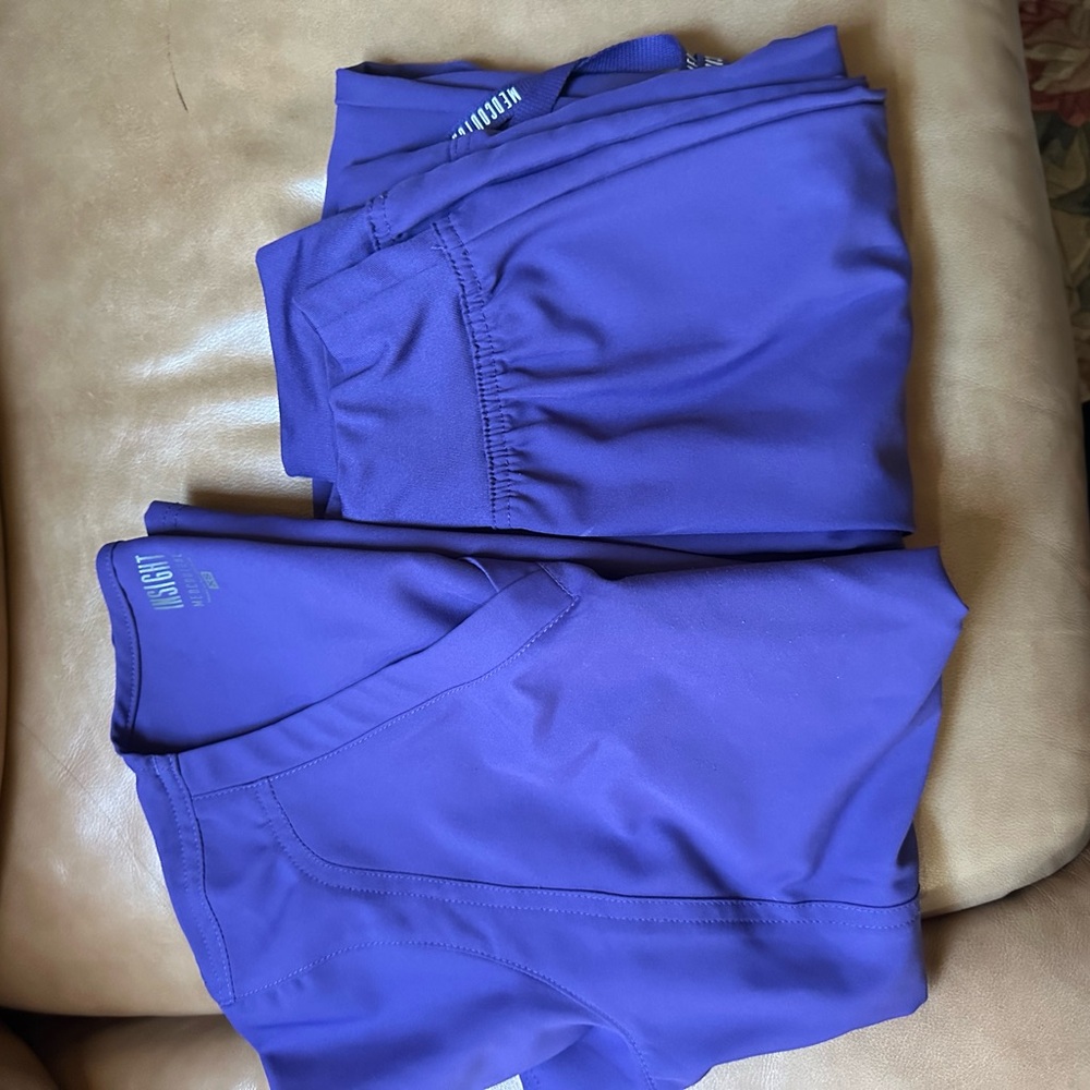 Purple Scrub Set
